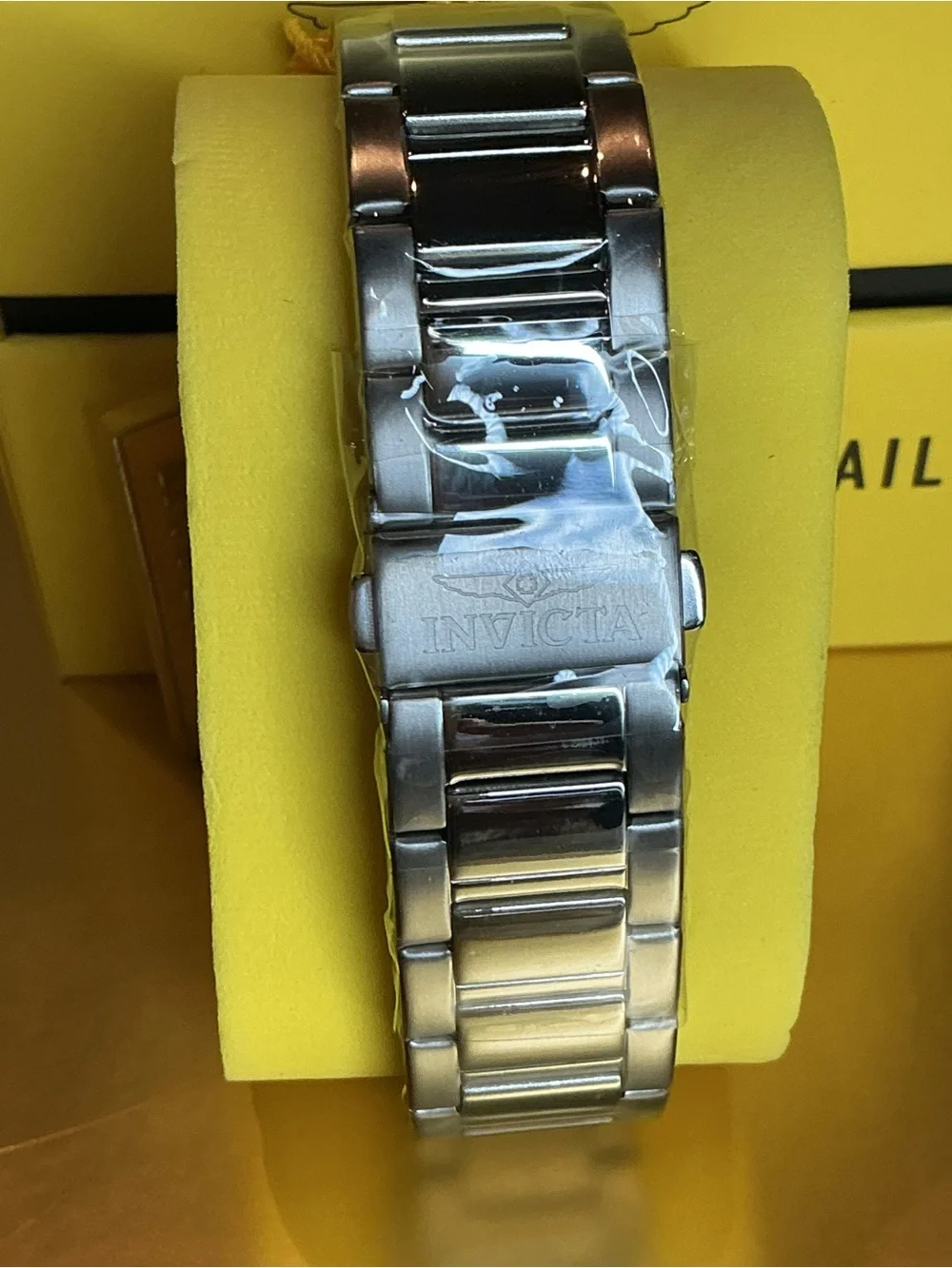 Invicta Men's Silver-Tone Octagonal Dial Bracelet Watch 50985